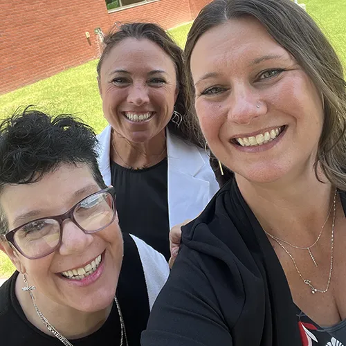 Amy Greiner, Lindsey Mattson, and Kelley Marshall