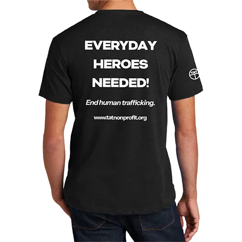 Everyday Heroes Needed T-Shirt (Black)