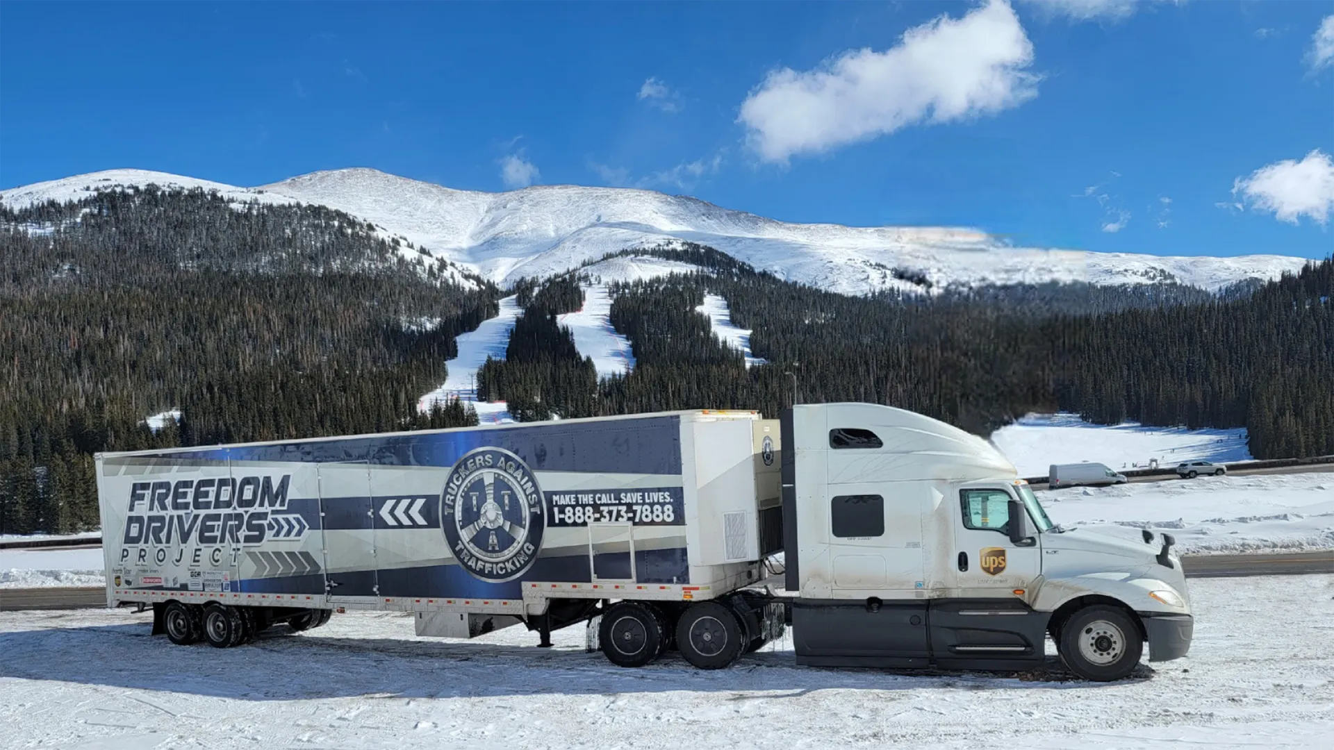Freedom Drivers Project in the Rocky Mountains