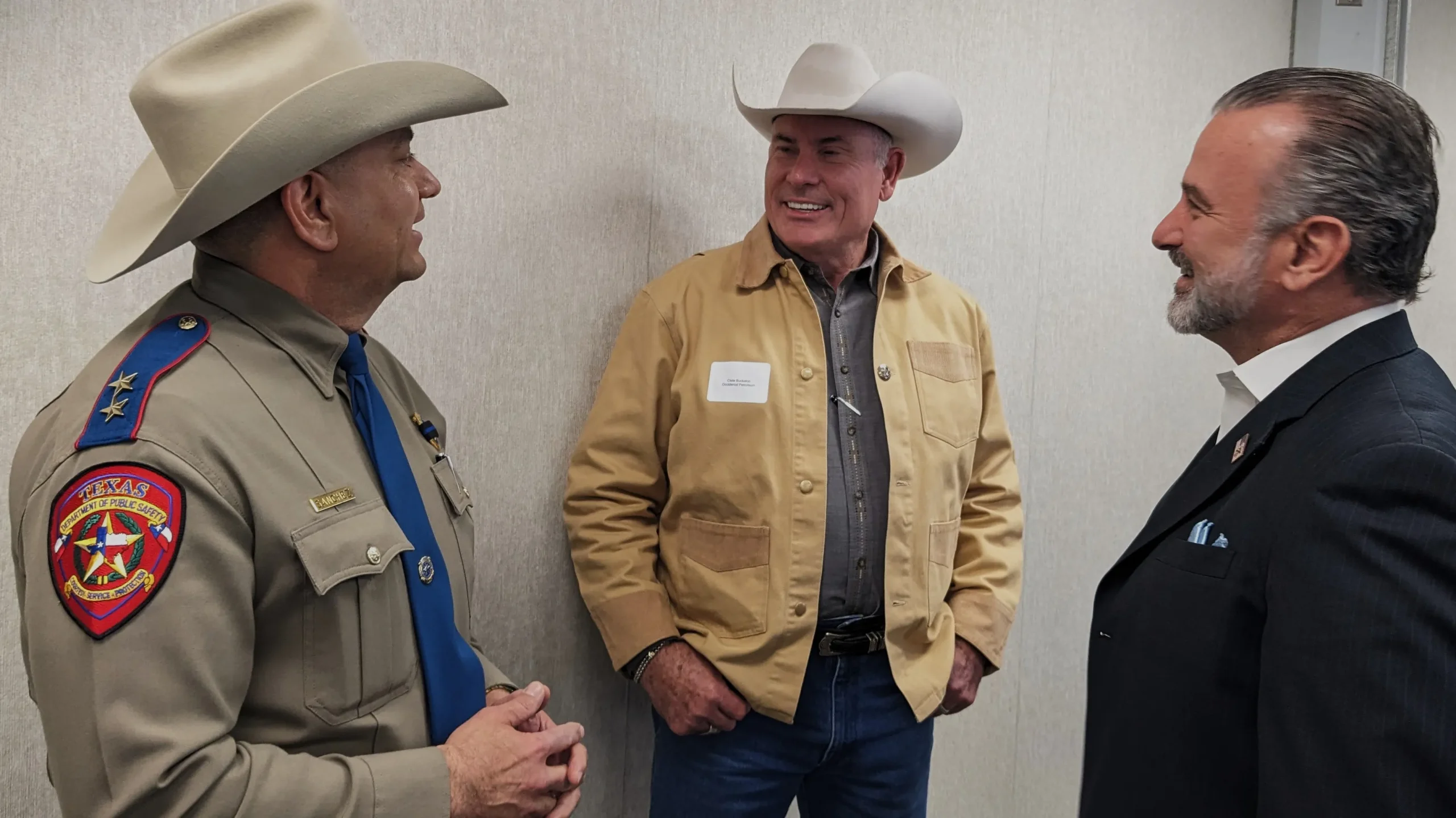Jose Sanchez, Clee Buckaloo, and JT Stevens at a Coalition Build