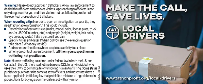 Local Driver wallet card