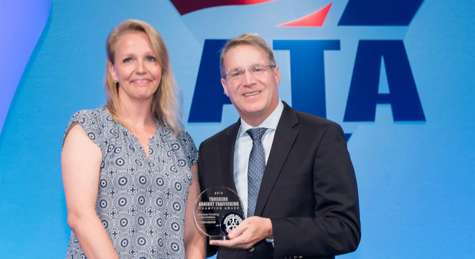 TAT Champion Award winner 2019 American Trucking Associations