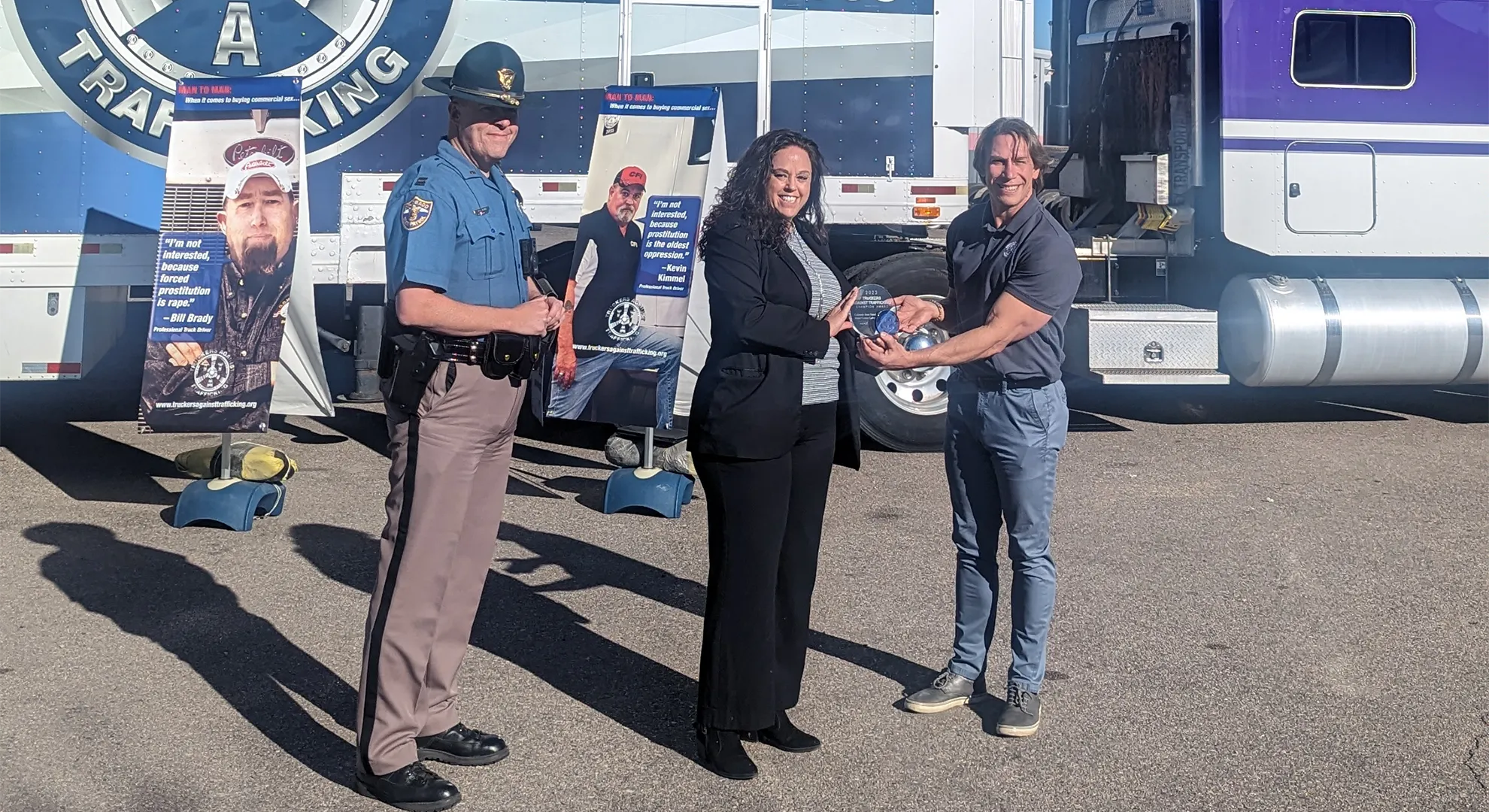 TAT Champion Award winner 2023 Colorado State Patrol